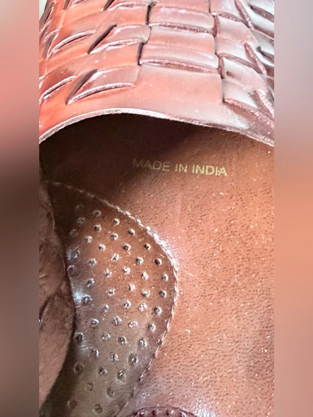 Belvedere woven brown